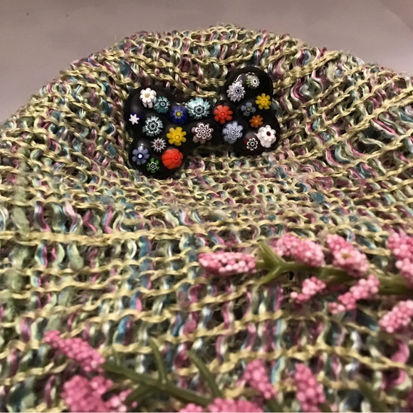 Millefiori Brooch - Picture 1 of 9